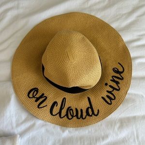 On Cloud Wine Floppy Sun Hat